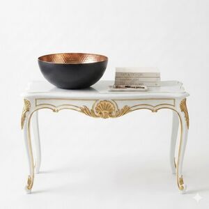 Hammered Copper Decorative Bowl Large Black Modern Centerpiece Home Decor